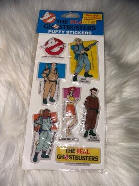 Puffy Stickers - Ghostbusters Brand - Multicolor